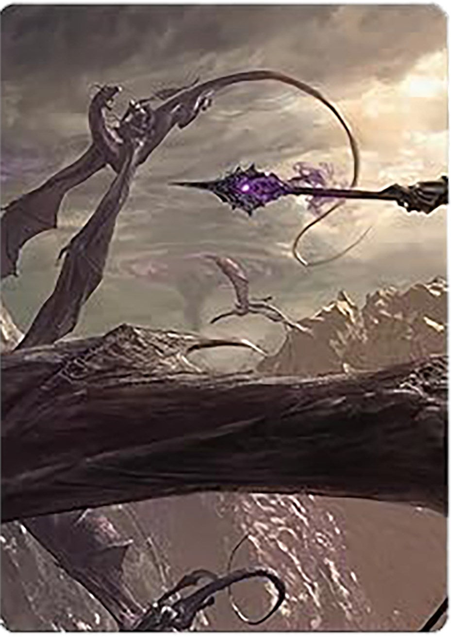 Nazgul Battle-Mace Art Card [The Lord of the Rings: Tales of Middle-earth Art Series] | Good Games Morley