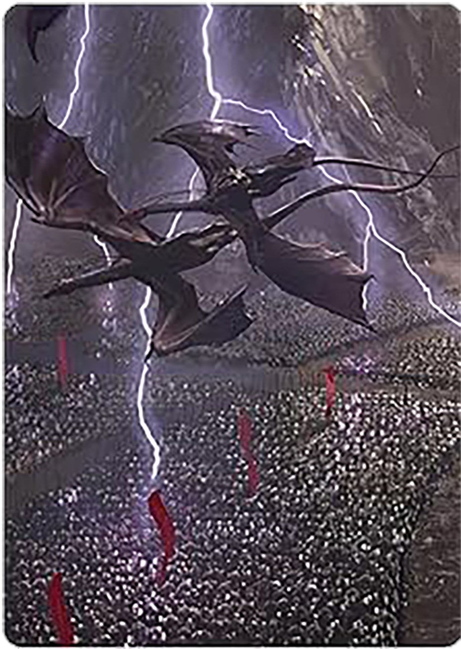 Mordor on the March Art Card [The Lord of the Rings: Tales of Middle-earth Art Series] | Good Games Morley
