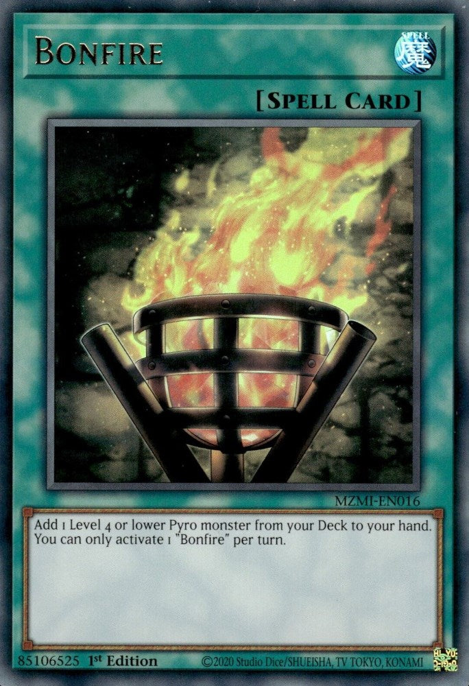 Bonfire [MZMI-EN016] Ultra Rare | Good Games Morley