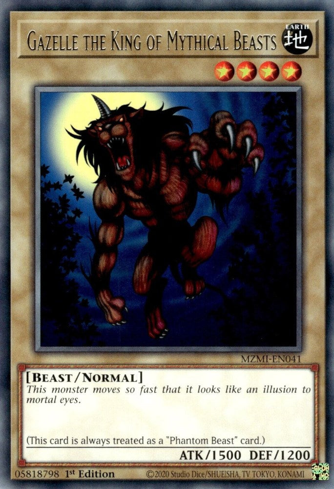 Gazelle the King of Mythical Beasts [MZMI-EN041] Rare | Good Games Morley