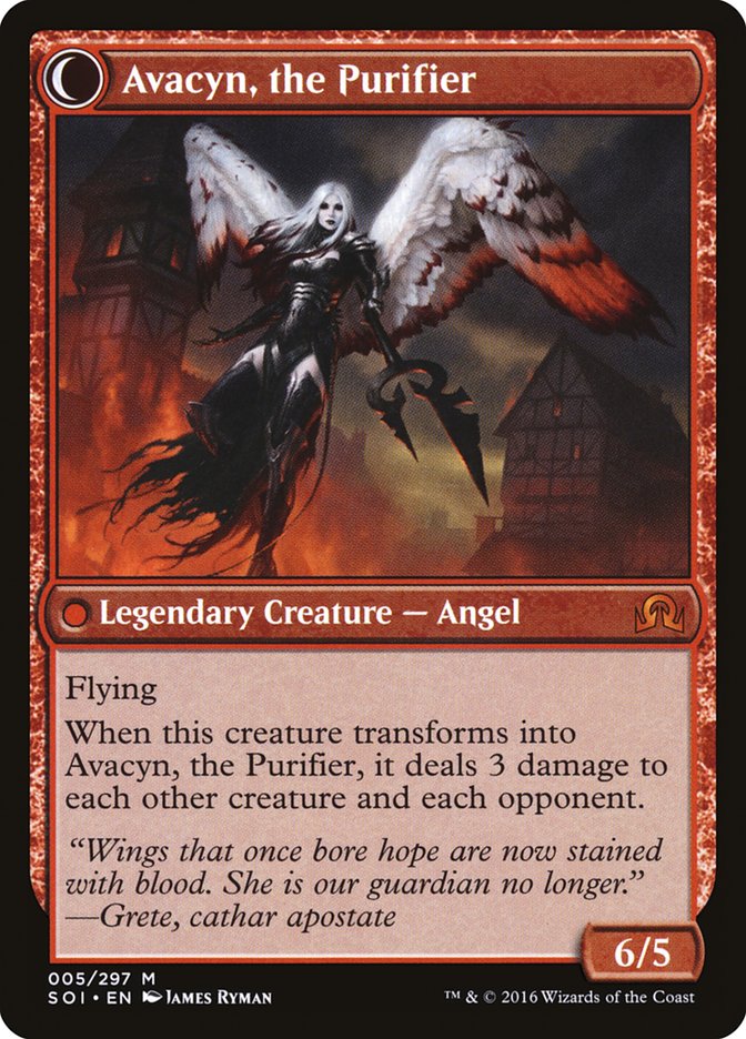 Archangel Avacyn // Avacyn, the Purifier [Shadows over Innistrad] | Good Games Morley