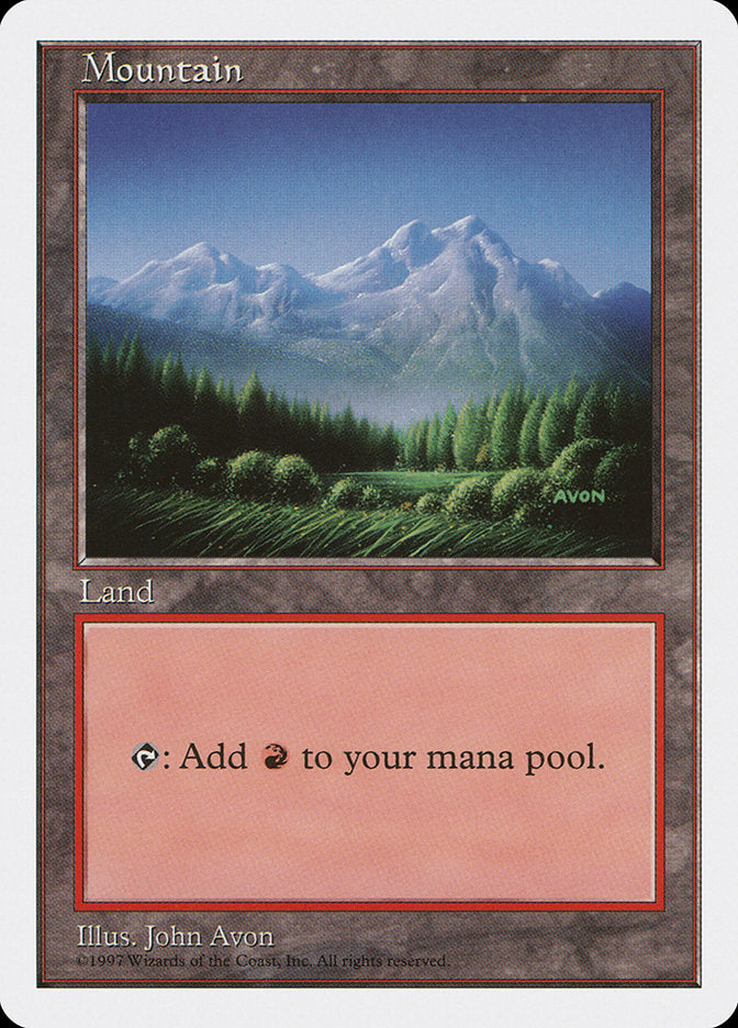 Mountain (443) [Fifth Edition] | Good Games Morley
