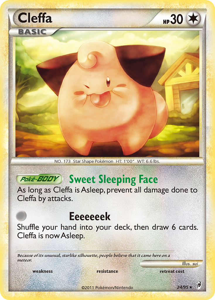 Cleffa (24/95) [HeartGold & SoulSilver: Call of Legends] | Good Games Morley