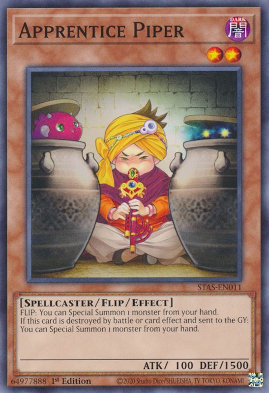 Apprentice Piper [STAS-EN011] Common | Good Games Morley