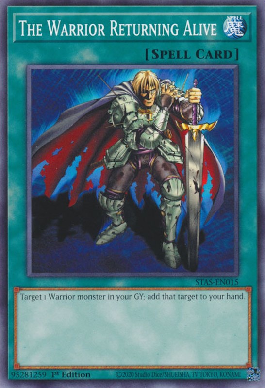 The Warrior Returning Alive [STAS-EN015] Common | Good Games Morley