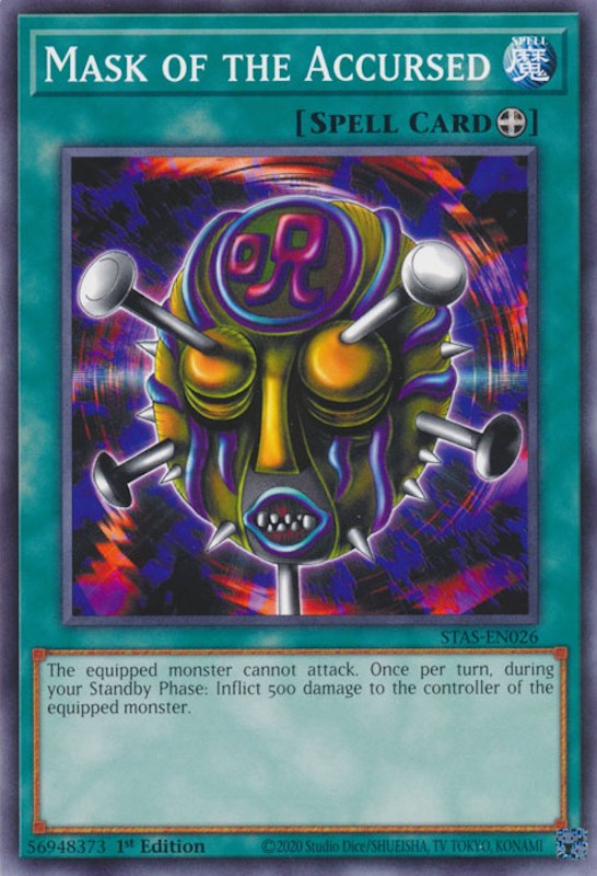 Mask of the Accursed [STAS-EN026] Common | Good Games Morley