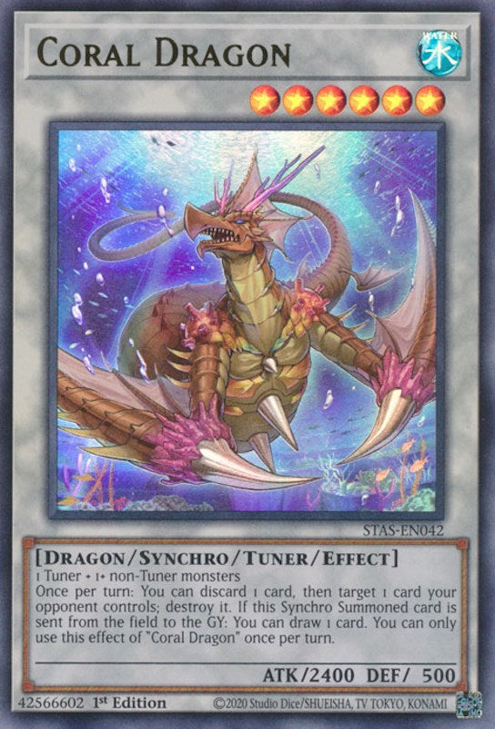 Coral Dragon [STAS-EN042] Ultra Rare | Good Games Morley
