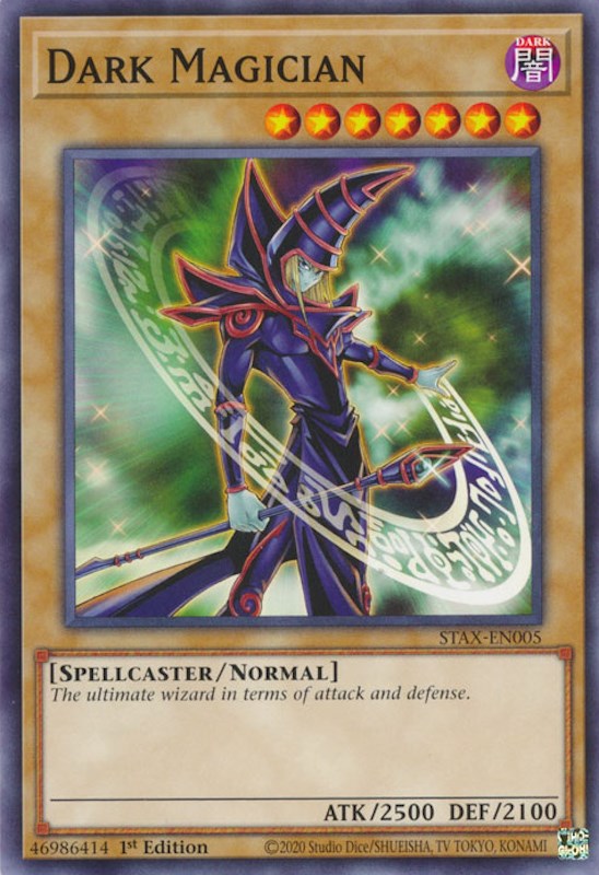 Dark Magician [STAX-EN005] Common | Good Games Morley