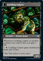 Panicked Bystander // Cackling Culprit [Innistrad: Crimson Vow] | Good Games Morley