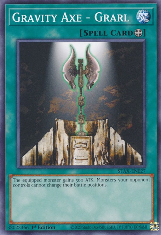 Gravity Axe - Grarl [STAX-EN027] Common | Good Games Morley