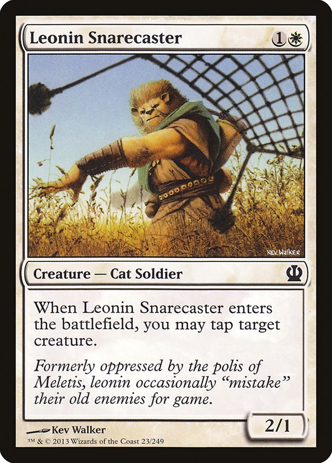 Leonin Snarecaster [Theros] | Good Games Morley