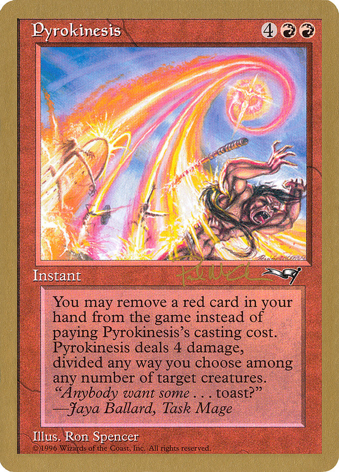 Pyrokinesis (Paul McCabe) [World Championship Decks 1997] | Good Games Morley