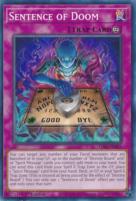 Sentence of Doom [LDS3-EN021] Common | Good Games Morley