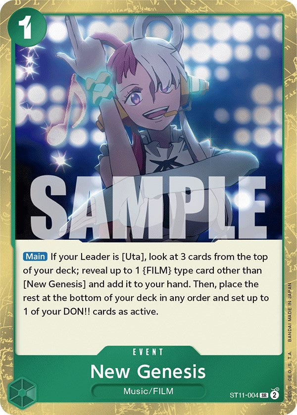 New Genesis [Starter Deck: Uta] | Good Games Morley