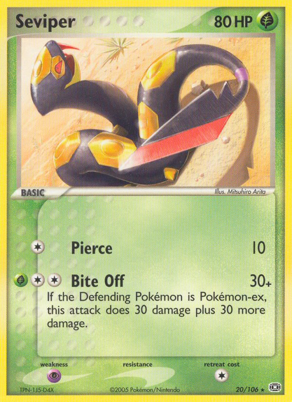 Seviper (20/106) [EX: Emerald] | Good Games Morley