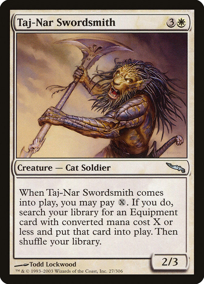 Taj-Nar Swordsmith [Mirrodin] | Good Games Morley