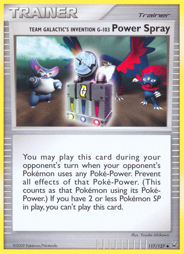 Team Galactic's Invention G-103 Power Spray (117/127) [Platinum: Base Set] | Good Games Morley