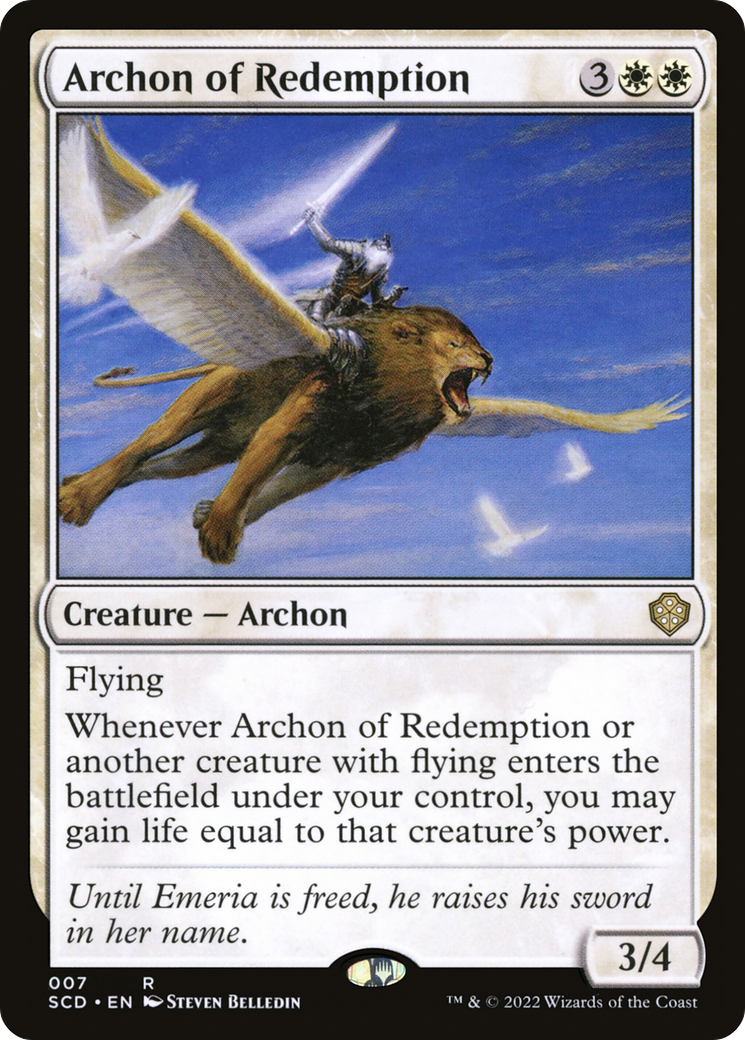 Archon of Redemption [Starter Commander Decks] | Good Games Morley