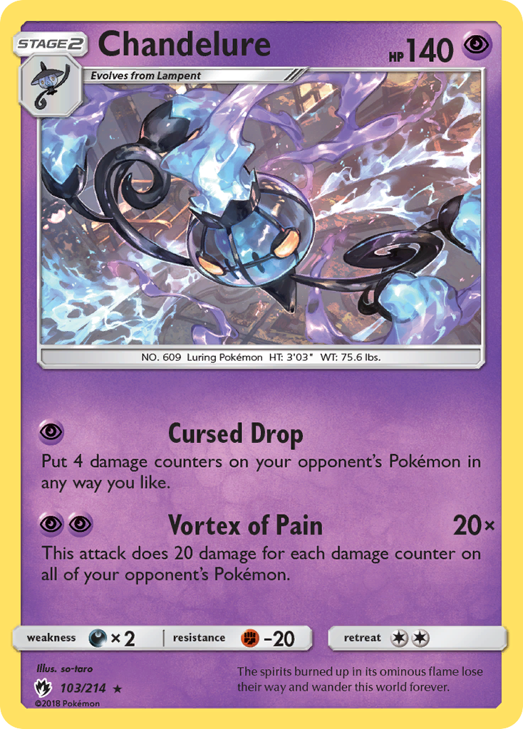 Chandelure (103/214) [Sun & Moon: Lost Thunder] | Good Games Morley