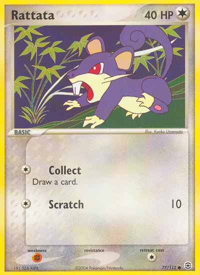 Rattata (77/112) [EX: FireRed & LeafGreen] | Good Games Morley