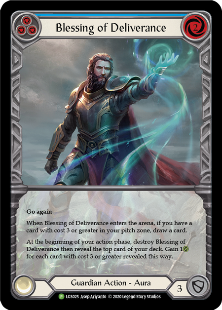 Blessing of Deliverance (Blue) [LGS025] | Good Games Morley