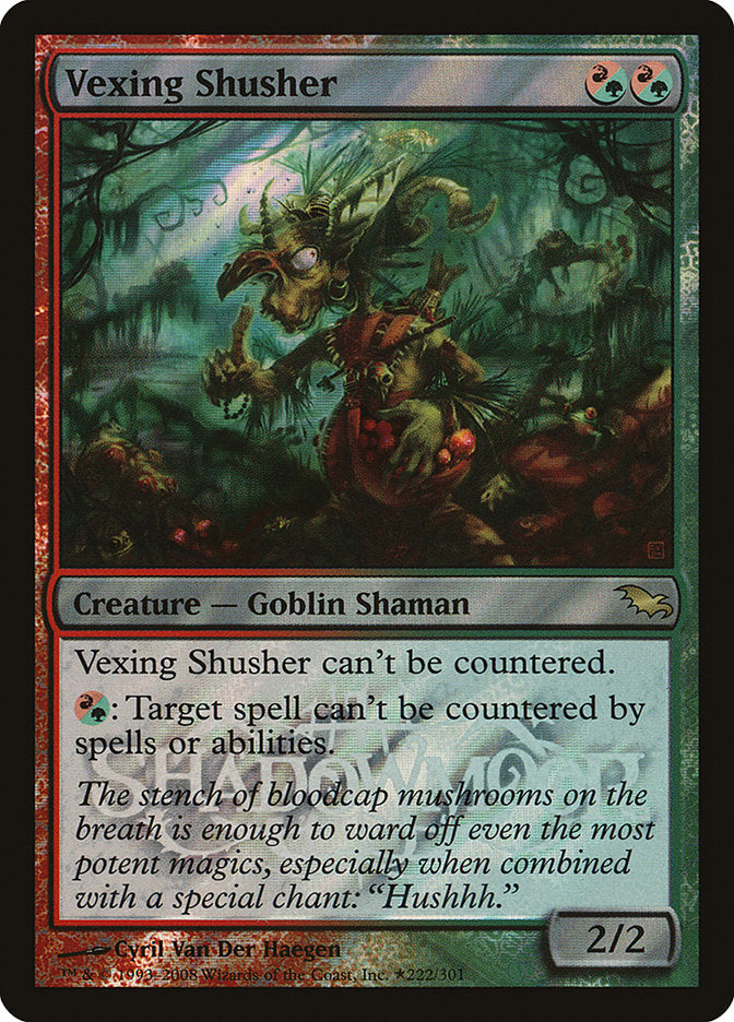 Vexing Shusher (Launch) [Shadowmoor Promos] | Good Games Morley