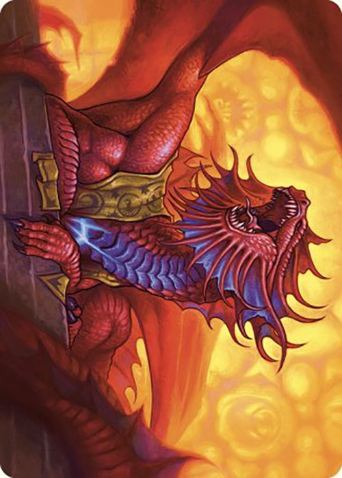 Niv-Mizzet, Guildpact Art Card (44/49) [Murders at Karlov Manor Art Series] | Good Games Morley