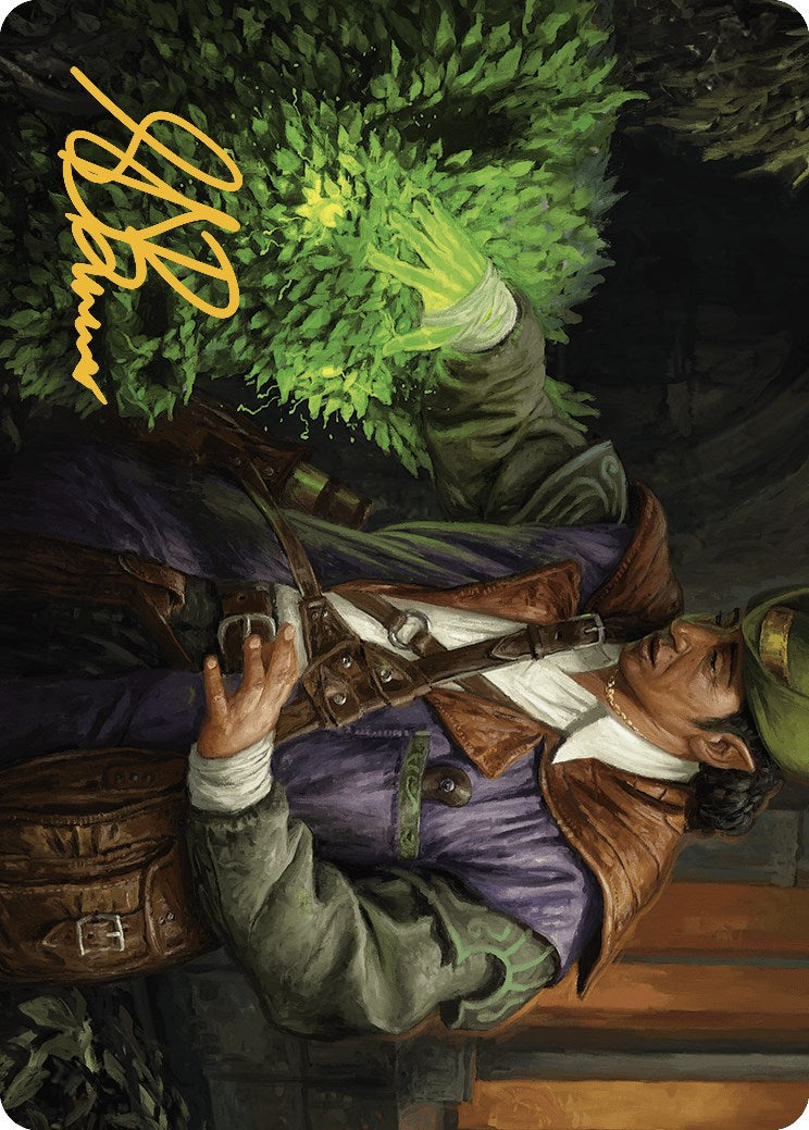 Hedge Whisperer Art Card (Gold-Stamped Signature) [Murders at Karlov Manor Art Series] | Good Games Morley