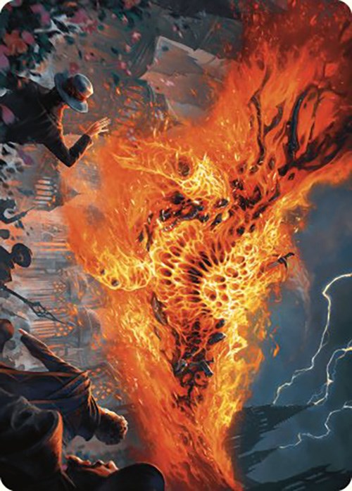 Havoc Eater Art Card [Murders at Karlov Manor Art Series] | Good Games Morley