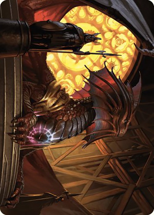 Niv-Mizzet, Guildpact Art Card (21/49) [Murders at Karlov Manor Art Series] | Good Games Morley