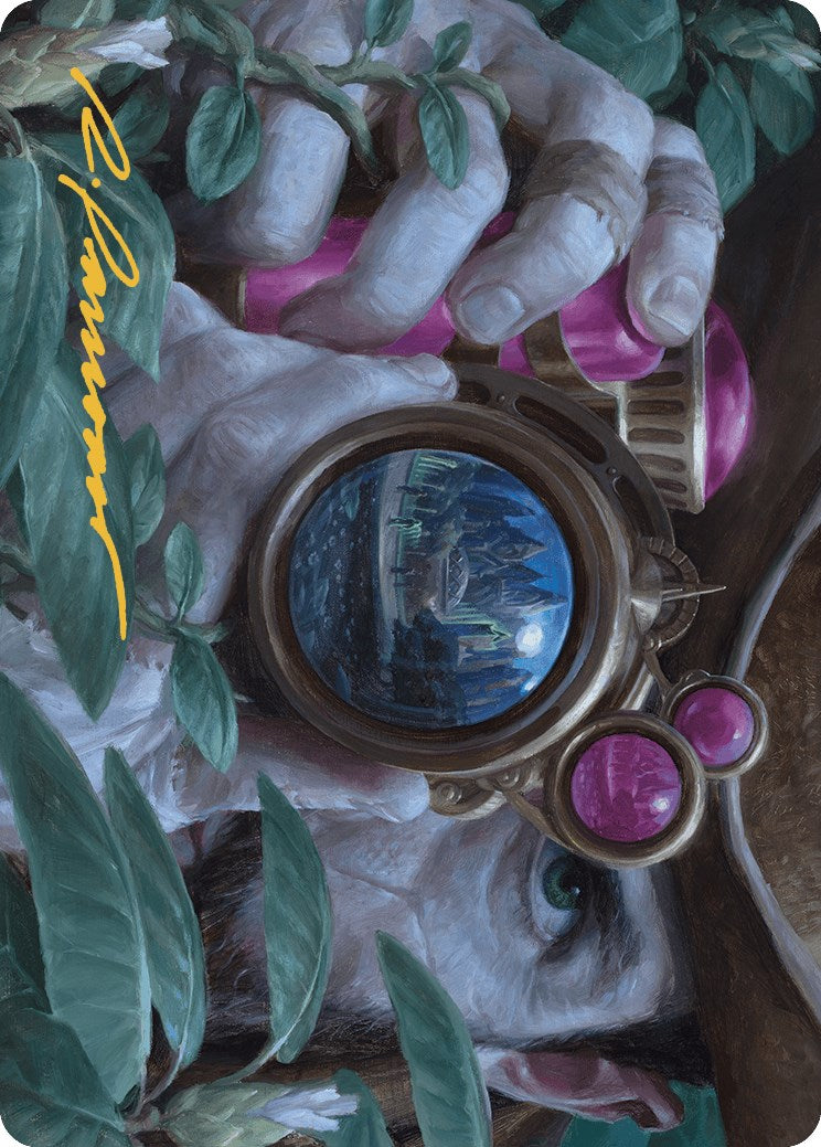 Undergrowth Recon Art Card (Gold-Stamped Signature) [Murders at Karlov Manor Art Series] | Good Games Morley