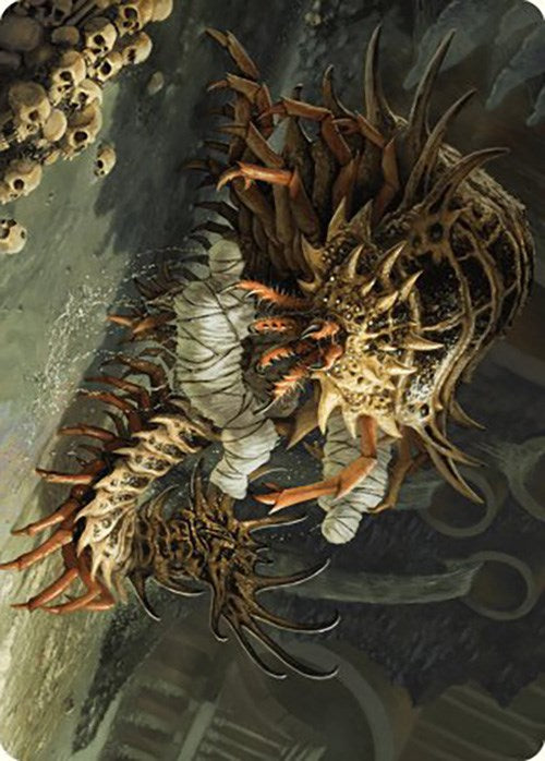 Rot Farm Mortipede Art Card [Murders at Karlov Manor Art Series] | Good Games Morley