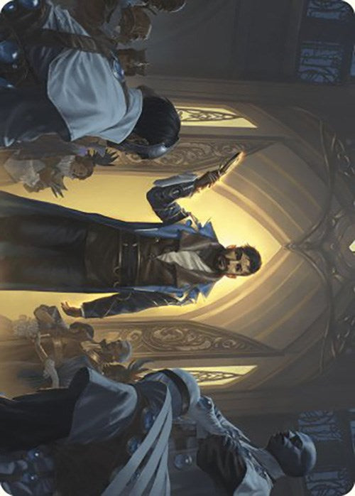 Auspicious Arrival Art Card [Murders at Karlov Manor Art Series] | Good Games Morley