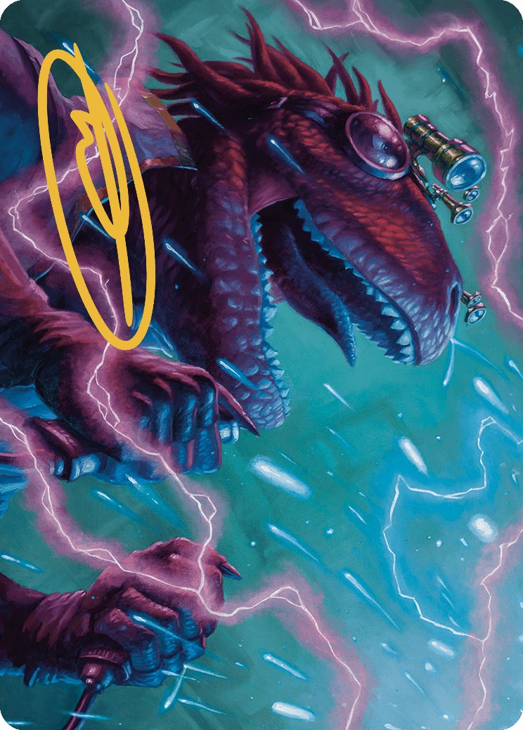 Kylox, Visionary Inventor Art Card (Gold-Stamped Signature) [Murders at Karlov Manor Art Series] | Good Games Morley