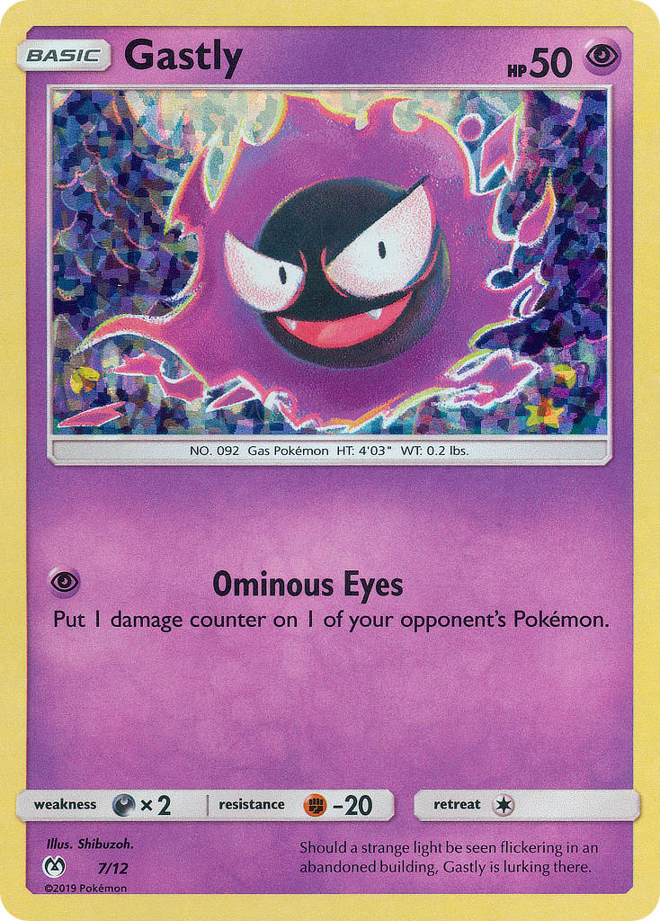 Gastly (7/12) [McDonald's Promos: 2019 Collection] | Good Games Morley