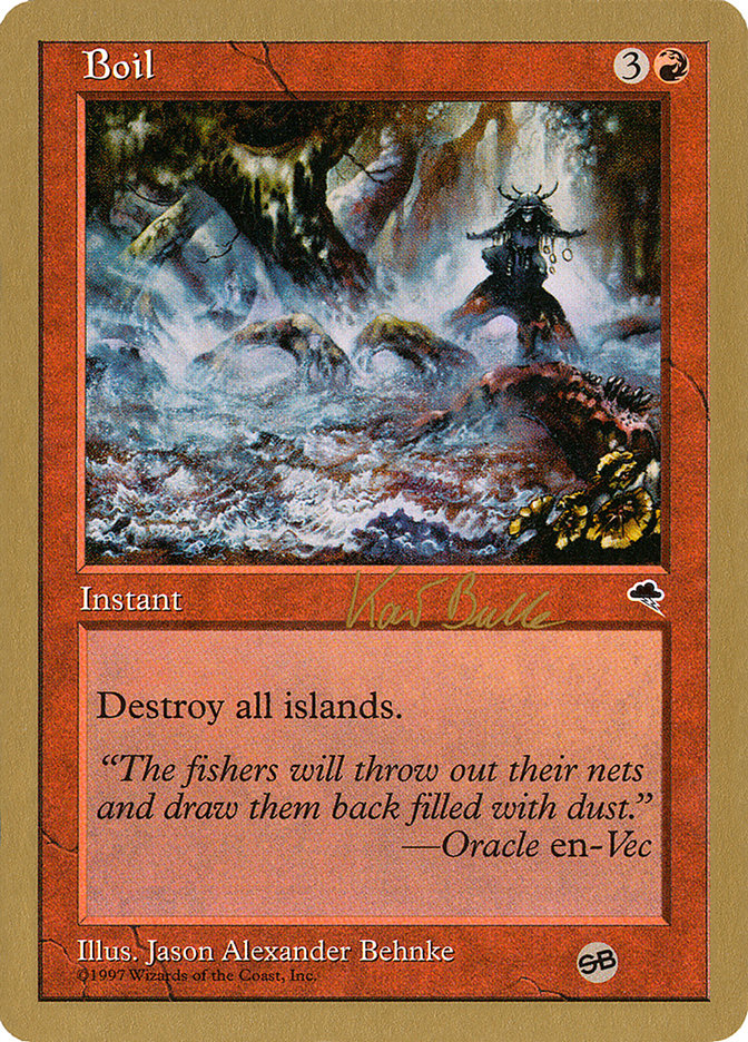 Boil (Kai Budde) (SB) [World Championship Decks 1999] | Good Games Morley