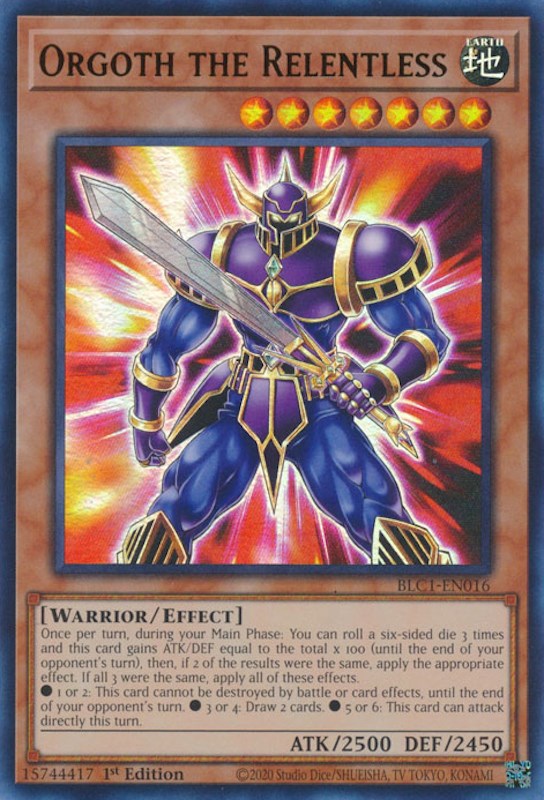 Orgoth the Relentless [BLC1-EN016] Ultra Rare | Good Games Morley