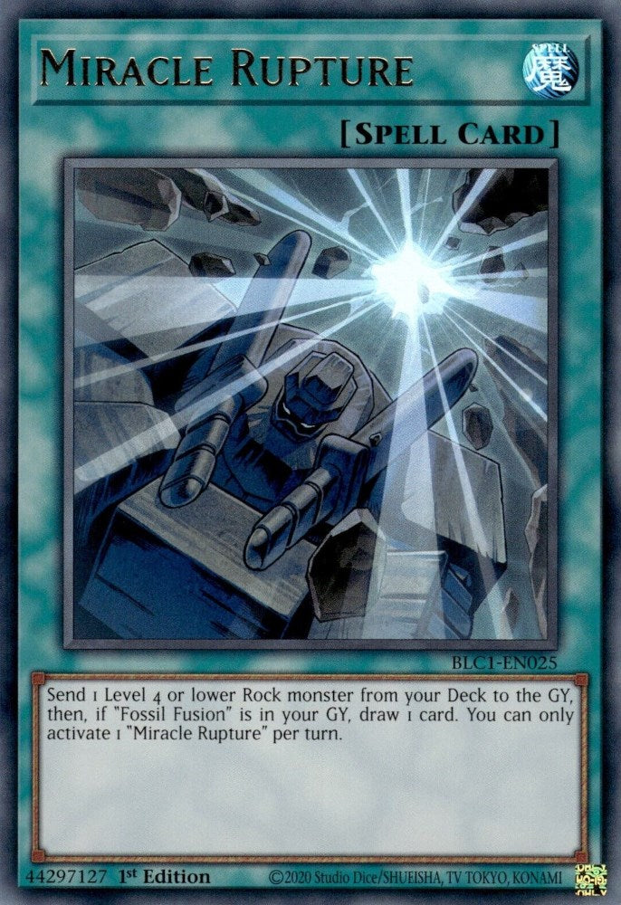 Miracle Rupture [BLC1-EN025] Ultra Rare | Good Games Morley