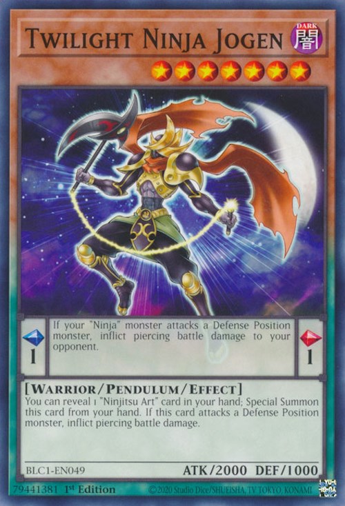 Twilight Ninja Jogen [BLC1-EN049] Common | Good Games Morley