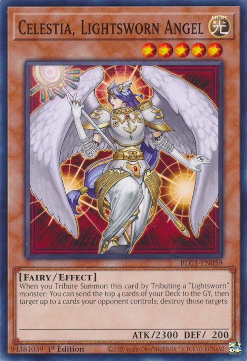 Celestia, Lightsworn Angel [BLC1-EN059] Common | Good Games Morley