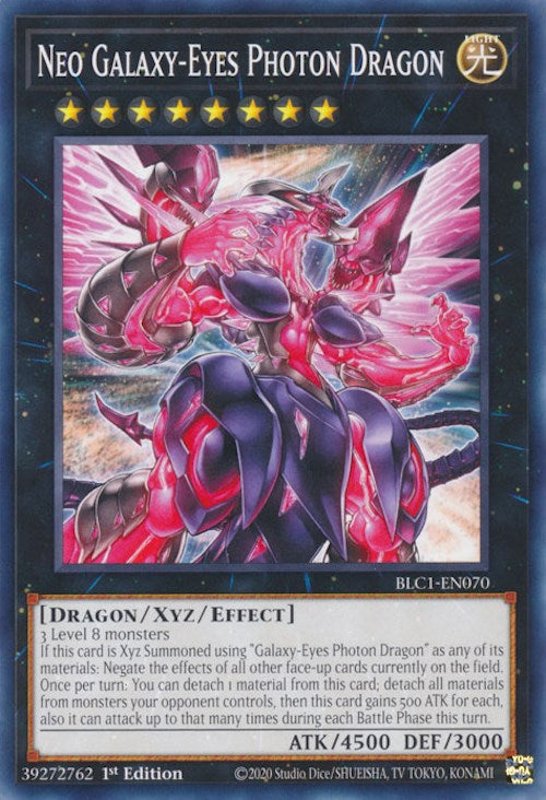 Neo Galaxy-Eyes Photon Dragon [BLC1-EN070] Common | Good Games Morley