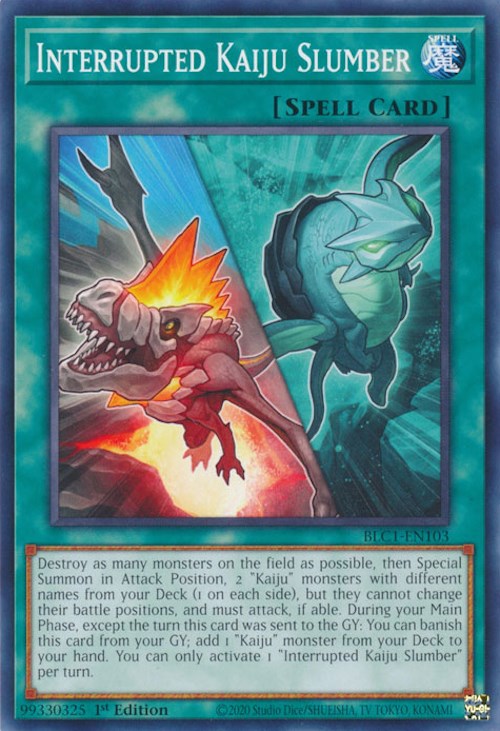 Interrupted Kaiju Slumber [BLC1-EN103] Common | Good Games Morley