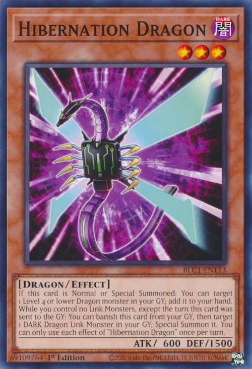 Hibernation Dragon [BLC1-EN113] Common | Good Games Morley