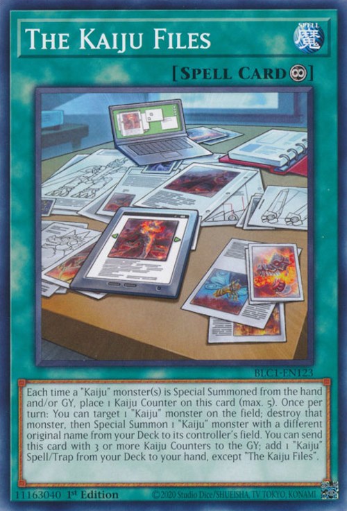 The Kaiju Files [BLC1-EN123] Common | Good Games Morley
