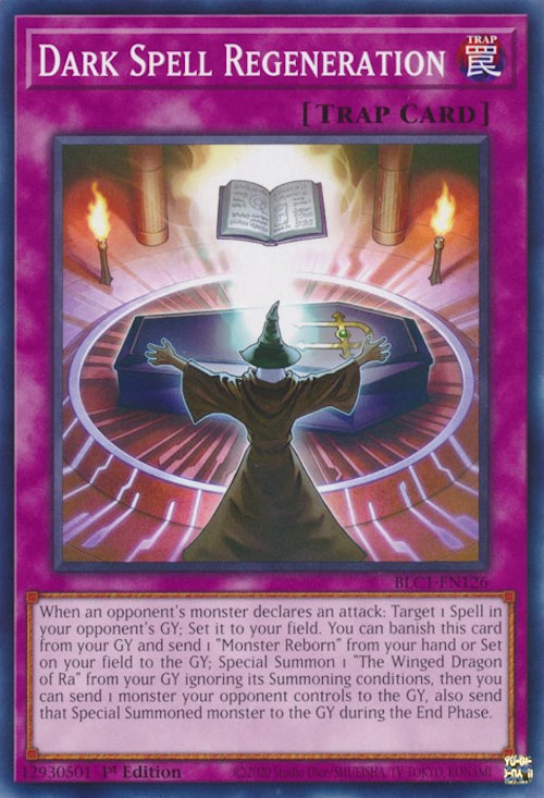 Dark Spell Regeneration [BLC1-EN126] Common | Good Games Morley