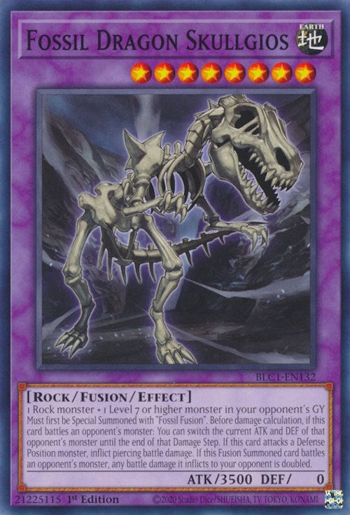 Fossil Dragon Skullgios [BLC1-EN132] Common | Good Games Morley