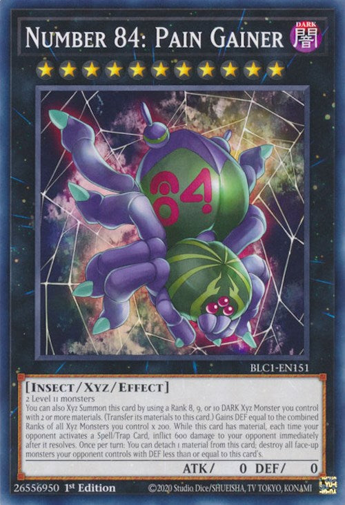 Number 84: Pain Gainer [BLC1-EN151] Common | Good Games Morley