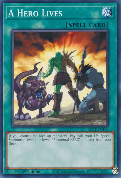 A Hero Lives [BLC1-EN158] Common | Good Games Morley