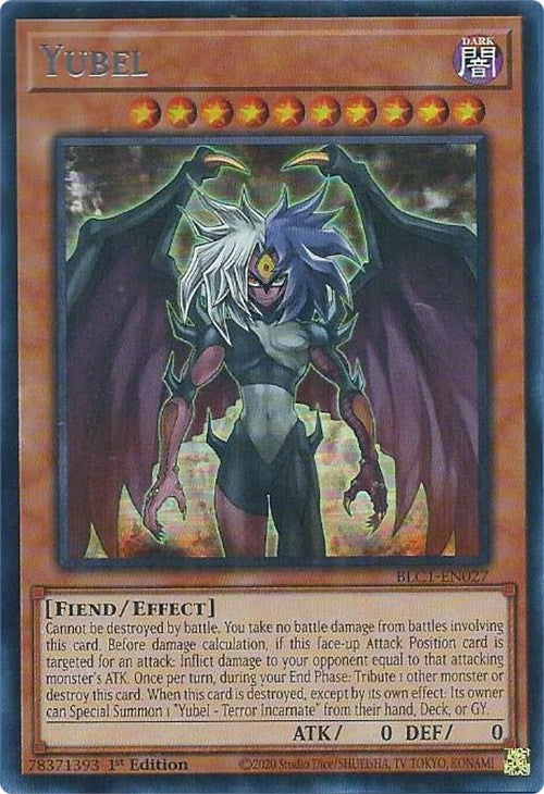 Yubel (Silver) [BLC1-EN027] Ultra Rare | Good Games Morley