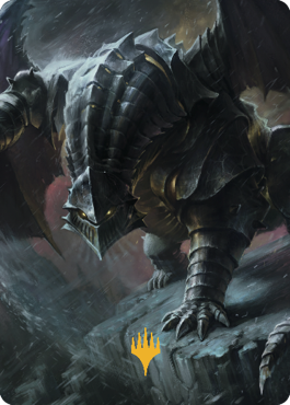 Chardalyn Dragon Art Card (Gold-Stamped Signature) [Commander Legends: Battle for Baldur's Gate Art Series] | Good Games Morley